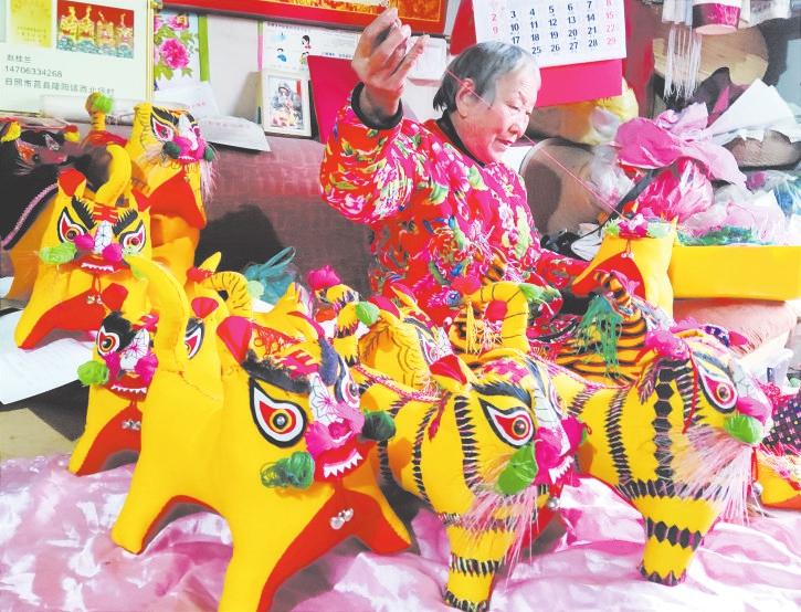 虎年“老虎”卖得俏