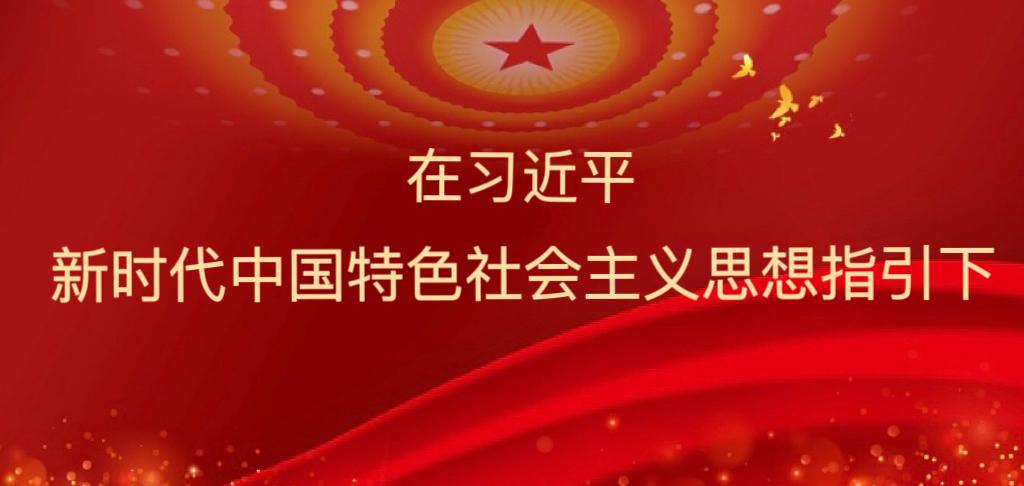 在习近平新时代中国特色社会主义思想指引下