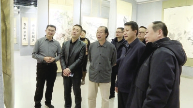 “莒县六老”书画巡展临洮博物馆