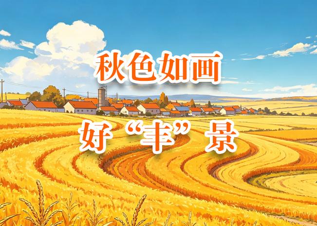 秋色如画好“丰”景
